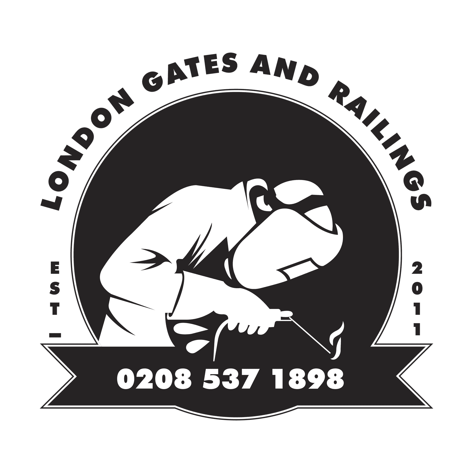 London Gates and Railings Logo Compressed